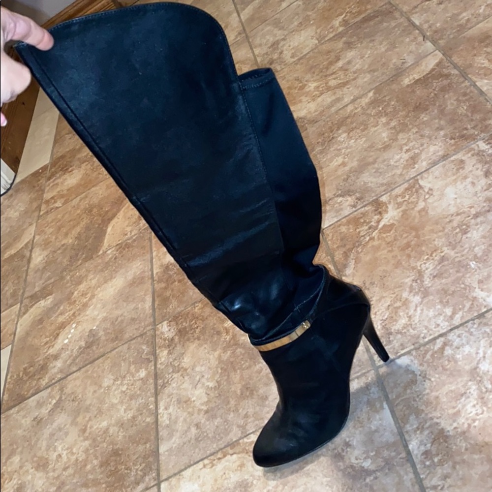4.5” Over the knee Fergie boots WIDE LEG